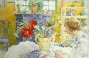 Carl Larsson somnad Sweden oil painting artist